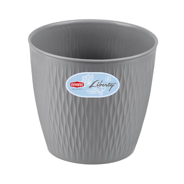 STEFANPLAST VASO LIBERTY D30XH27 GREY ST 