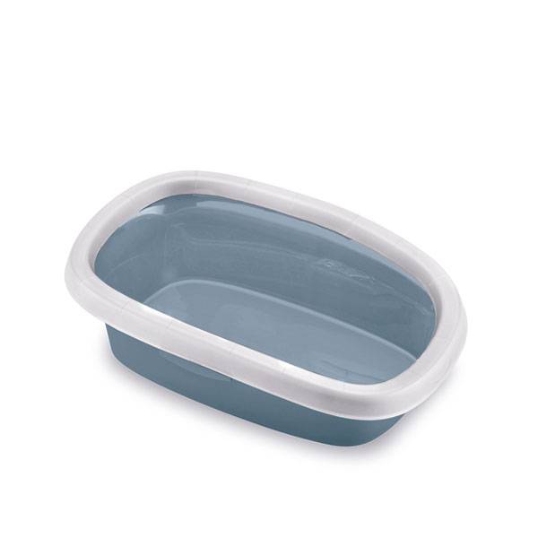 STEFANPLAST TOILETTE PER GATTI BLU ACCIA 