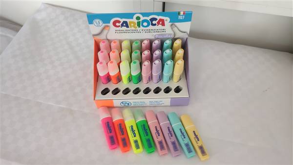 CARIOCA EVIDENZIATORE CELESTE PASTELLO 