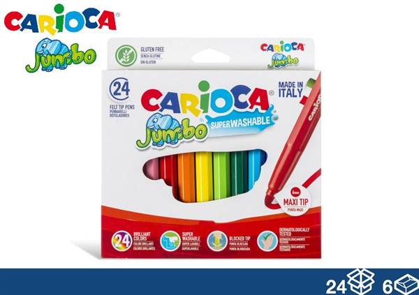 CARIOCA COLORI JUMBO 24PZ 