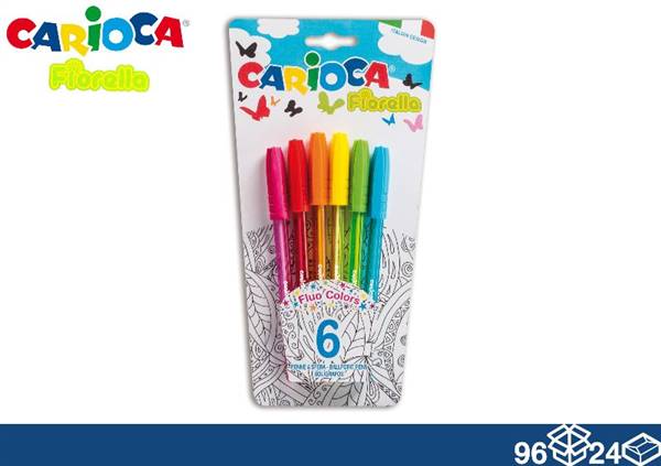 CARIOCA PENNA A SFERA 6PZ 