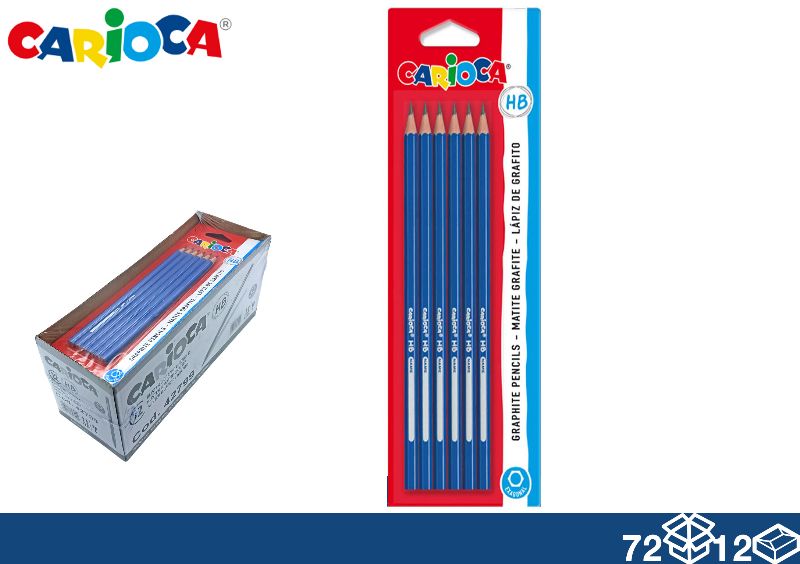 CARIOCA MATITE HB 6PZ