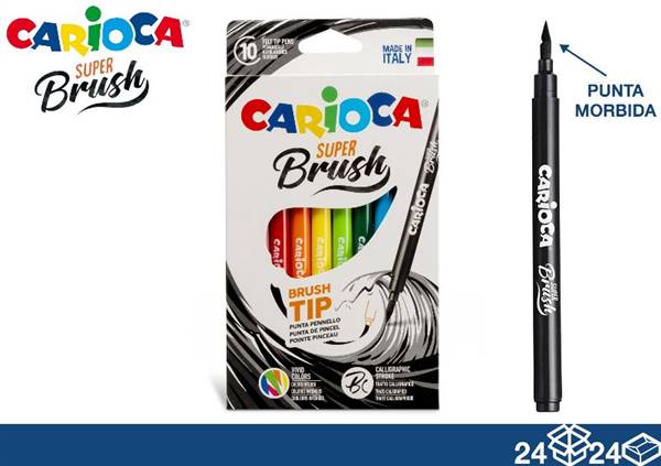 CARIOCA COLORI BRUSH 10PZ 