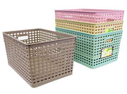 LEGA CESTA RATTAN RETTANG. ALTA LT.15 