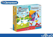 CLEMENTONI DOPPIO GIOCO OCA+TANGRAM 