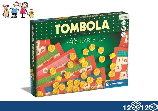 EOL GIOCO TOMBOLA 48 CARTELLE 
