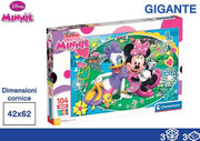 CLEMENTONI PUZZLE 104PZ 40X27X5 MINNIE 