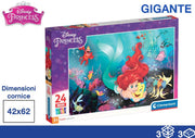 CLEMENTONI PUZZLE 24PZ 40X27X5 PRINCESS