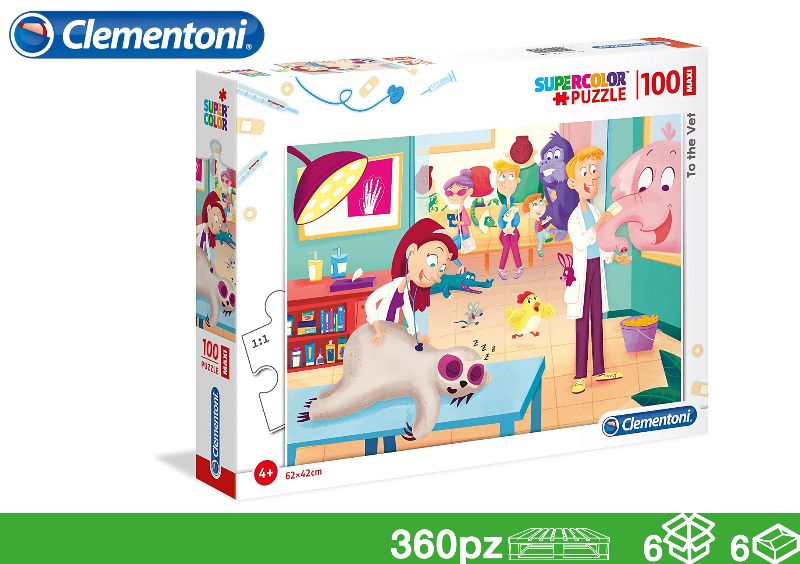 EOL PUZZLE 100PZ 40X27X4 VETERINARIO