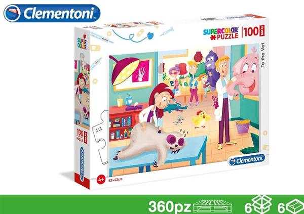 EOL PUZZLE 100PZ 40X27X4 VETERINARIO 