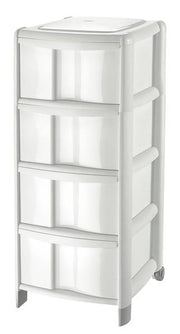 TONTARELLI CASSETTIERA BAMBU' 4 CASS BIA