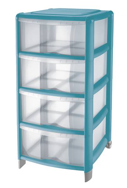 TONTARELLI CASSETTIERA BAMBU' 4 CASS DEL