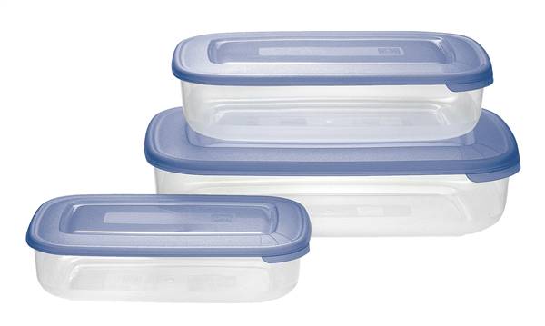 TONTARELLI SET 3 FRIGO BOX RETTANGOLARE 3/1,88/0,93L