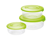 TONTARELLI SET 3 FRIGO BOX ROTONDI 1.7/1/0.5 L