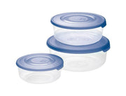 TONTARELLI SET 3 FRIGO BOX ROTONDI 1.7/1/0.5 L