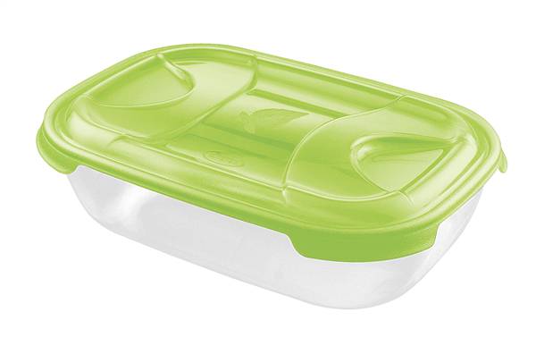 TONTARELLI FRIGO BOX RETT 1,15LT NUVOLA LIME