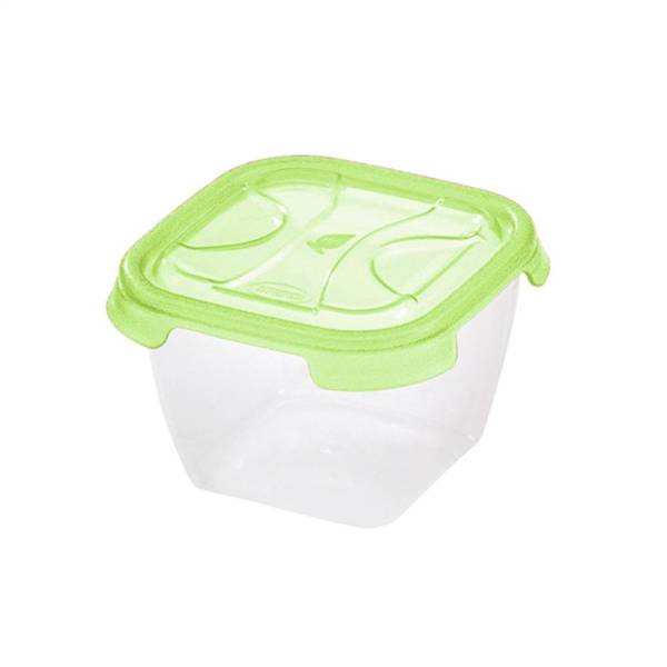 TONTARELLI FRIGO BOX QUADR 0,25LT NUVOLA LIME/TR