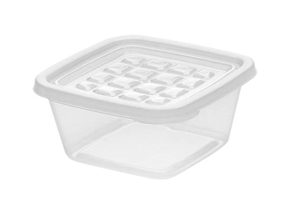 TONTARELLI SET 1X3 FREEZY QUADRO 0,5LT TRASPARENTE L13XH9,6XP13 CM.