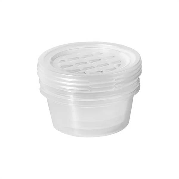 TONTARELLI SET 1X3 FREEZY ROTONDO 0,5LT TRASPARENTE 14X10H CM.