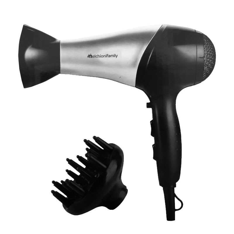 MELCHIONI ASCIUGACAPELLI 2200W CON DIFFUSORE