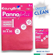 EASYBRILL PANNO MICROFIBRA PINK 50X50 