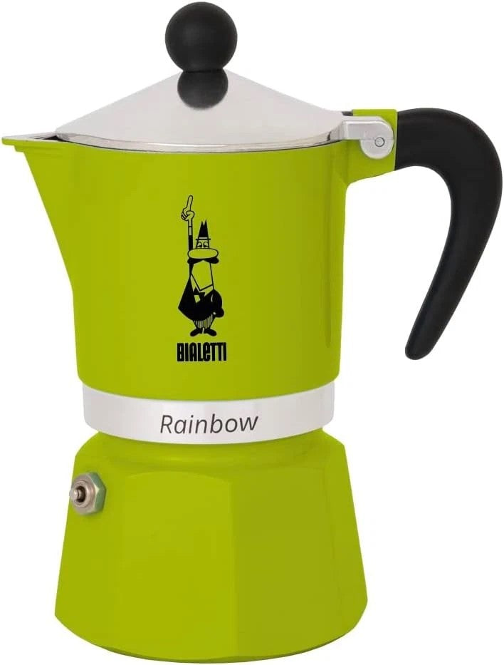 BIALETTI RAINBOW CAFFETTIERA 1TZ VERDE