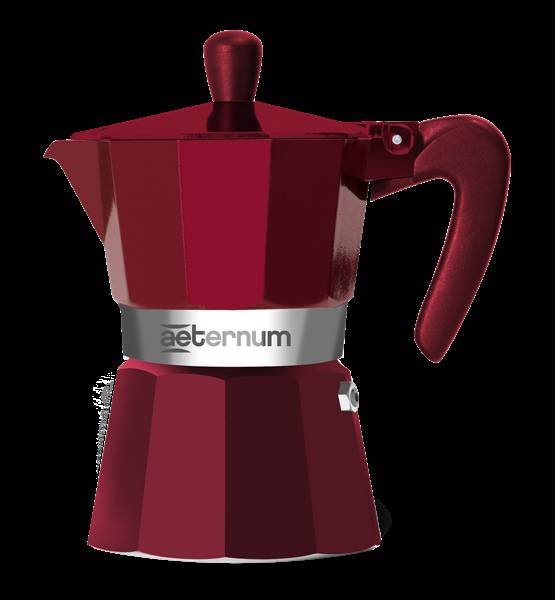 AETERNUM CAFFETTIERA 3TZ RED 