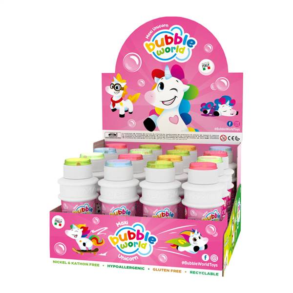 DULCOP MAXI UNICORN BUBBLES 