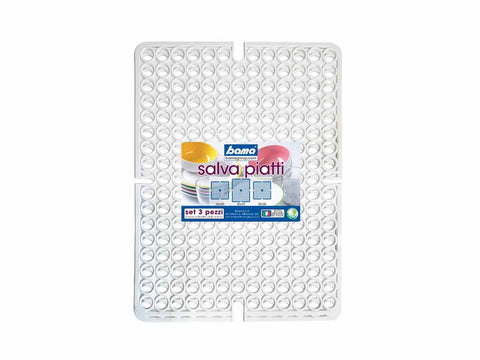 BAMA TAPPETO LAVELLO 3PZ BIANCO - Infinity Home Store