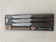 BONOMI COLTELLI TAVOLA 6PZ WOOD FANGO 