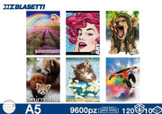 BLASETTI QUADERNO A5 80GR MONOCOL RIG 1R 
