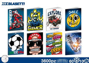 BLASETTI QUADERNO 80GR BOY RIG A 