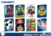 BLASETTI QUADERNO 80GR BOY RIG B