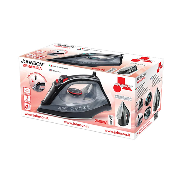 JOHNSON FERRO DA STIRO KERAMICA 2600W 