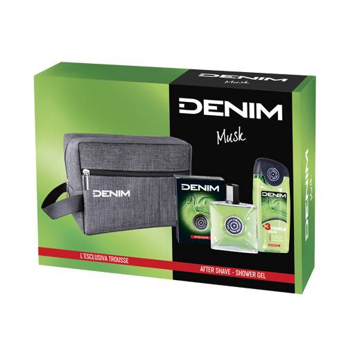 DENIM SET REGALO MUSK 100+250ML+POCHETTE 