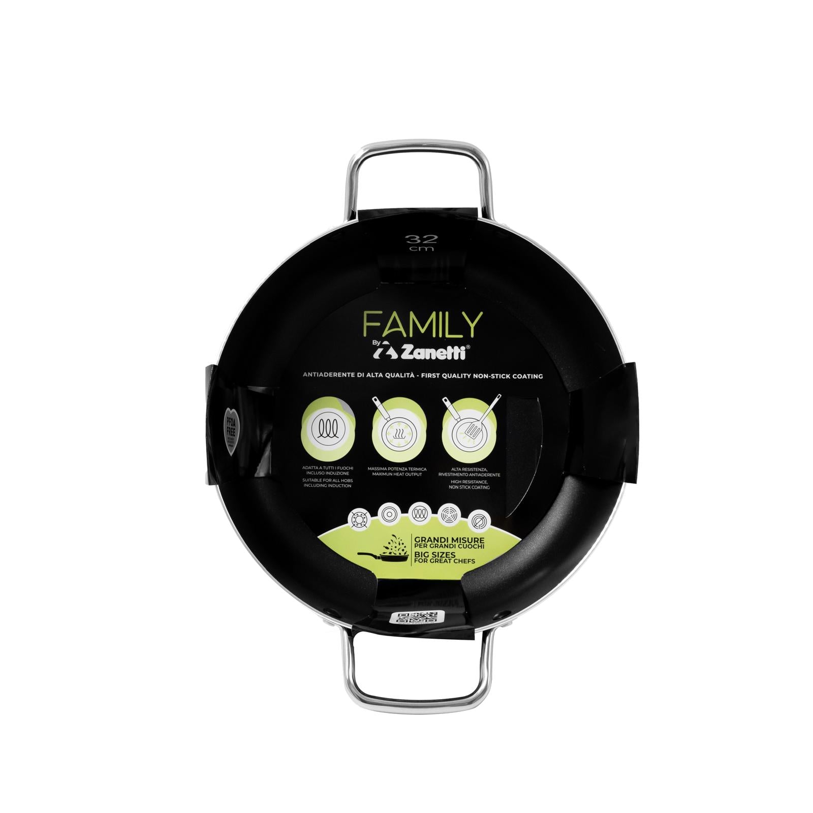 ZANETTI CASSERUOLA CM.28 INDUZIONE FAMIL