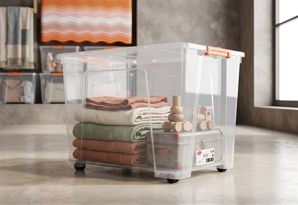 PLAST. CONTENITORE JOLLY 70LT 57X39X41H CM.