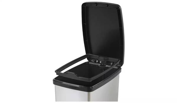 TONTARELLI PATTUMIERA ELITE 35LT SILVER 
