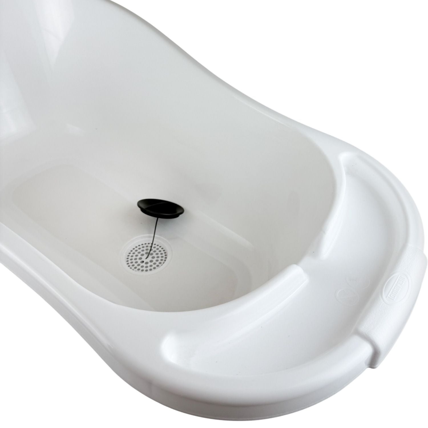 TONTARELLI VASCA BABY CON TAPPO BIANCA