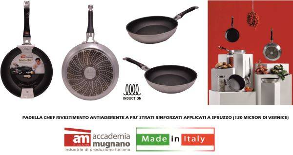 AM CHEF PADELLA CM.20 INDUZIONE 