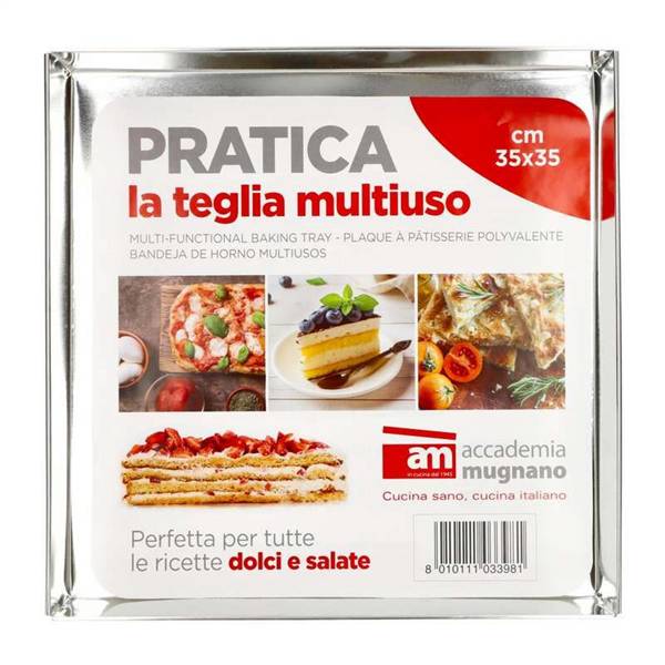 AM TEGLIA QUADRA 35X35 H.4 TINPLATE