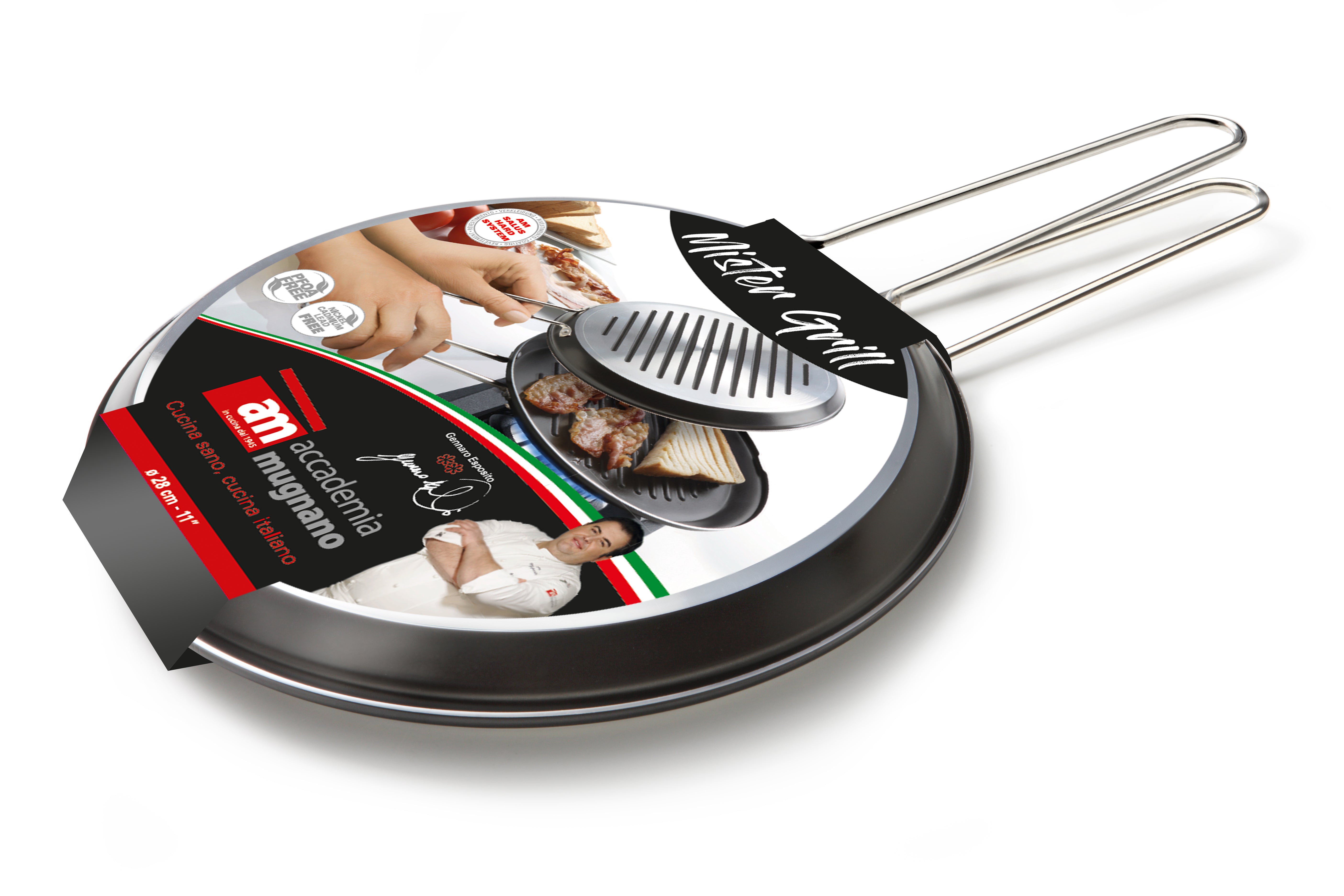 AM GRILL TOAST CM.28 FUOCO&IDEE