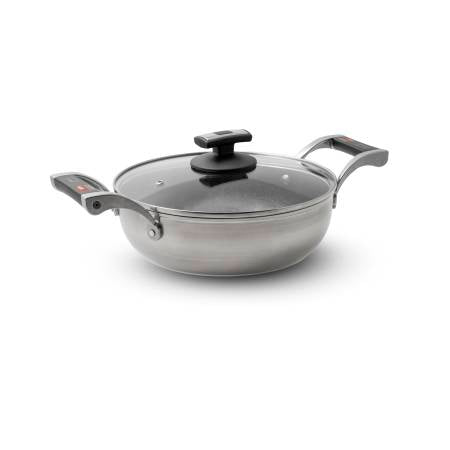 AM CHEF TEGAME CM.28 C/COP VETRO X INDUZ 