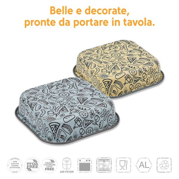 AM AIR FRY TEGLIA QUADRA CM.20X20 