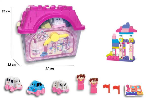 APEL SET COSTRUZIONI MAYA FAMILY 11545 