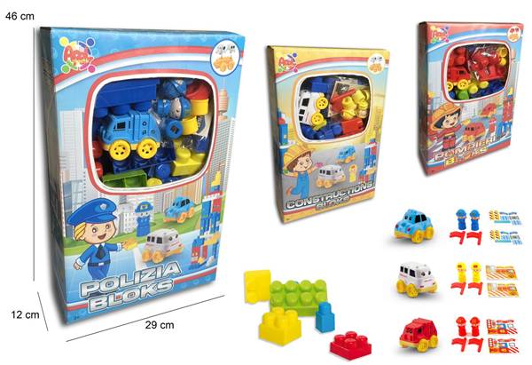 APEL SET MAXI BLOKS C/PERSONAGGI 