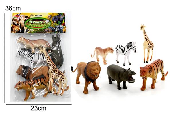 APEL ANIMALI FORESTA 6PZ IN BUSTA 