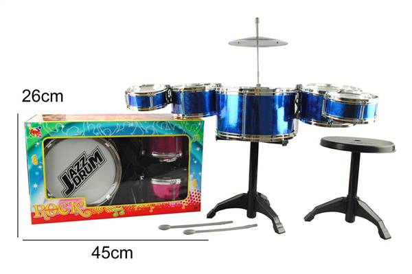 APEL BATTERIA 5 PIATTI ROCK 2 COLORI 