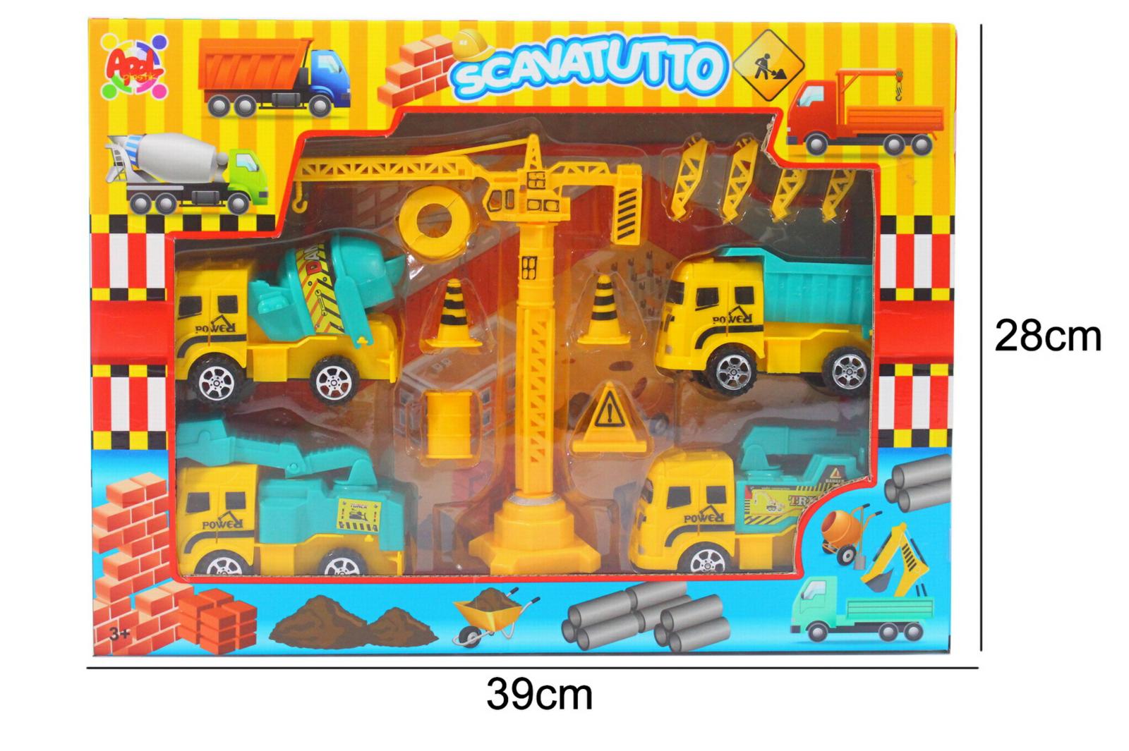 APEL SET GRU C/4 AUTOMEZZI ART.37463