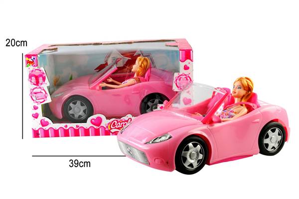 APEL AUTO C/BAMBOLA BELLA ART.38145